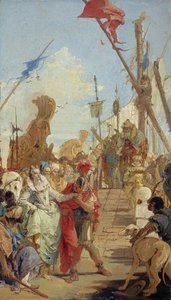 La Reunión De Antonio Y Cleopatra — Giambattista Tiepolo