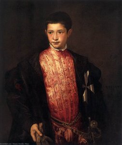 Porträt Von Ranuccio Farnese — Tizian
