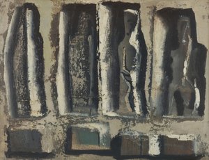 Statues In Niches — Mario Sironi