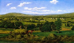 Harvesting The Hay, Sussex, N. B. — William George Richardson Hind