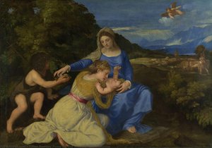 Az Aldobrandini Madonna — Titian Ramsay Peale Ii