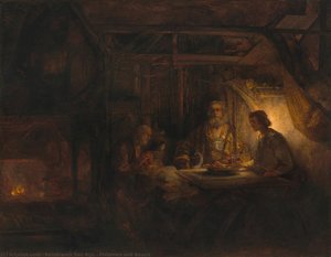 Philemon Et Baucis — Rembrandt Van Rijn
