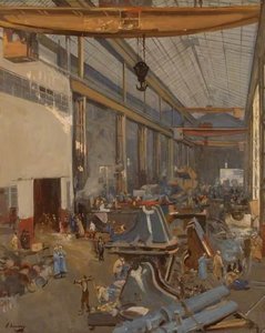 Munitions, Newcastle — Sir John Lavery