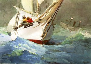 Diamond Shoal — Winslow Homer