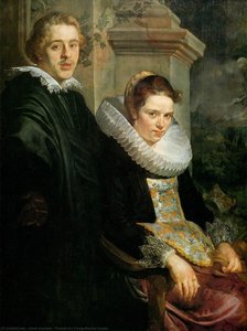 Portrait Of A Young Married Couple — Jacob Jordaens