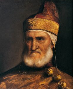 Portrait Of Doge Andrea Gritti (detail) — Titian