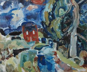 La Casa Rossa, Durisdeer — Sir William George Gillies
