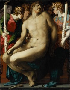 Dead Christ With Angels — Rosso Fiorentino