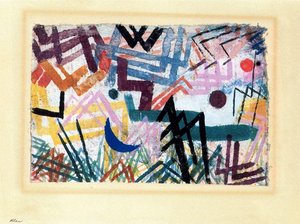 Spiel Von Kräften In Einer Lech-riber-landschaft — Paul Klee