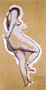 Desnudo De Pie — Marcel Duchamp