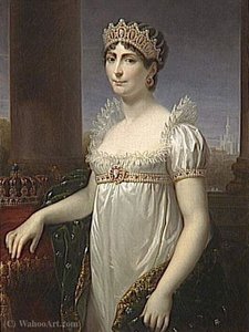 Portrait De L'impératrice Joséphine (1763-1814), En Costume De Reine D'italie — Andrea Appiani