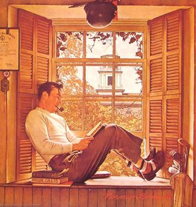 Willie Gillis Al College — Norman Rockwell