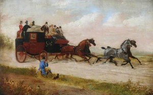 Leeds Royal Mail Coach — Richard Dodd Widdas