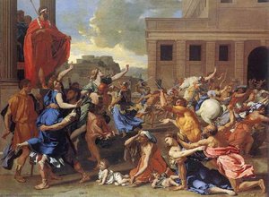 A Szabéinak Árulkodása — Poussin