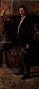 Don Placido Zuloaga In His Studio — Ignacio Zuloaga Y Zabala