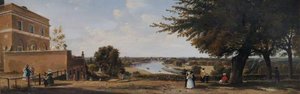 View From Richmond Hill, Surrey, With The Wick On The Left — George Hilditch