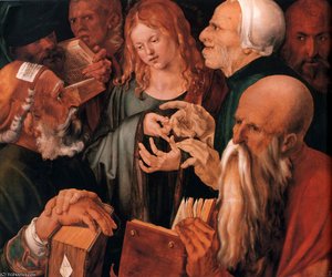 Christ Among The Doctors — Albert Edelfelt
