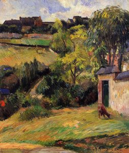 Rouen Buitenwijk — Paul Gauguin