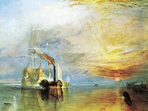 Die Fighting Temeraire'', Zu Ihrem Letzten Ankerplatz Gezogen, Um Abgewrackt Zu Werden, 1838 — Joseph Mallord William Turner