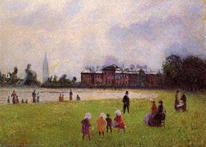 Kensington Gardens, Londyn — Kamille Pissarro