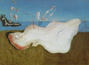 A Nő Figyelő Állása — Dalí