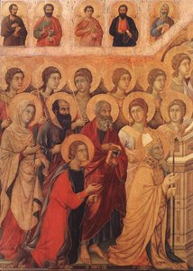 Maestà (dettaglio) (21) — Duccio Di Buoninsegna