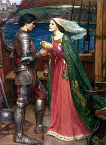 Tristano E Isotta Con La Pozione — John William Waterhouse