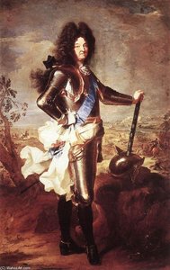 Portrait Of Louis Xiv — Hyacinthe Rigaud