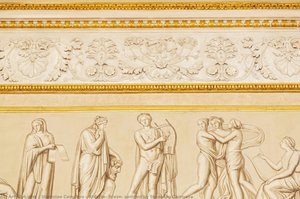 Ridotto, Frieze, Painted By Stanislao Campana — Stanislao Campana