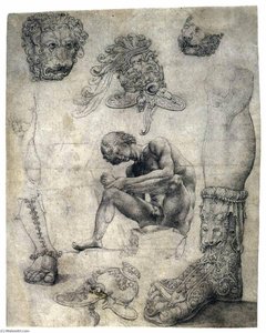 Study After The Spinario (recto) — Jan Gossart