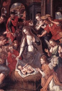 Scene From The Life Of The Virgin — Maarten De Vos