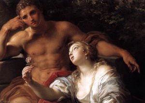 Hércules En La Encrucijada (detalle) — Pompeo Batoni
