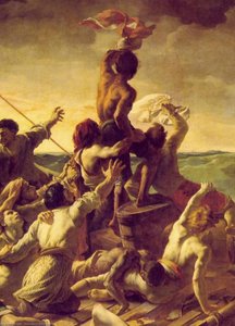 The Raft Of The Medusa, Detalj, — Théodore Géricault
