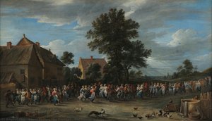 The Village Holiday — David Teniers The Younger