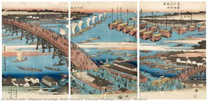Woodcut — Utagawa Hiroshige, Andō Tokutarō, Ichiyusai, Utashige, Ichiyōsai