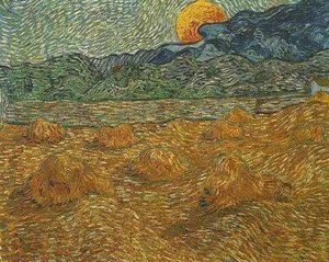 Paysage Au Lever De La Lune — Vincent Willem Van Gogh