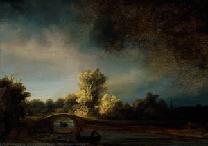 Die Steinbrücke — Rembrandt Peale
