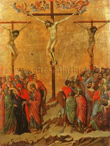 Kreuzigung, Museo Dell'opera Del Duomo, Siena — Duccio Di Buoninsegna