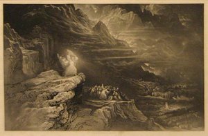 Moses Breaketh The Tables — John Martin