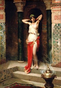 The Harem Beauty — Henri Adrien Tanoux