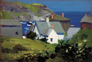 Casas De Monhegan, Maine — Edward Hopper
