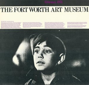 Fort Worth Art Museum Le Film Italien : Néoréalisme Et Au-delà Affiche Et Calendrier D'événements [vue De Face] — Massimo Vignelli, Vignelli Associates
