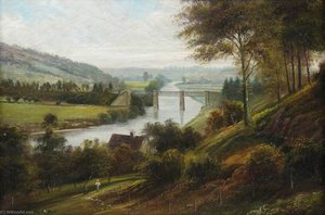 Dowles Bridge, Bewdley, Worcestershire, And The Severn — George Willis Pryce