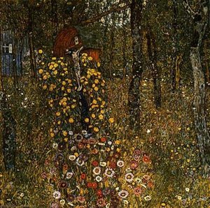 Kylänkissan Puutarha Ristillä — Gustav Klimt