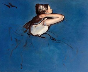 Sediacia Tanečnica V Profilu — Hilaire-germain-edgar Degas