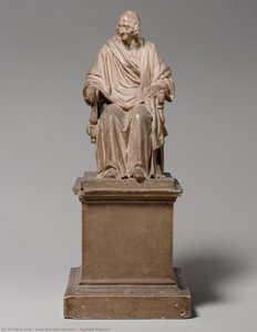 Seated Voltaire — Жан-антоан Удон