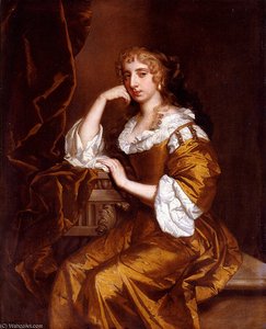 Portrait Of Mrs Charles Bertie — Pieter Van Der Faes (peter Lely)
