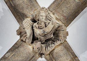 Keystones From Portico Of The Glory — Master Mateo