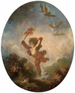 L'amour En Folie — Jean-honoré Fragonard