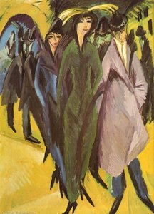 Frauen Auf Der Straße — Ernst Ludwig Kirchner